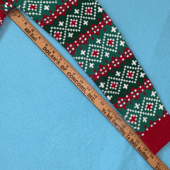 BLIZZARD BAY 3D ugly Christmas sweater Santa bodybuilder long sleeve size M - Picture 9 of 9